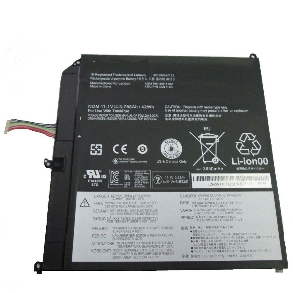 Lenovo ThinkPad Helix Series 3... Batterie