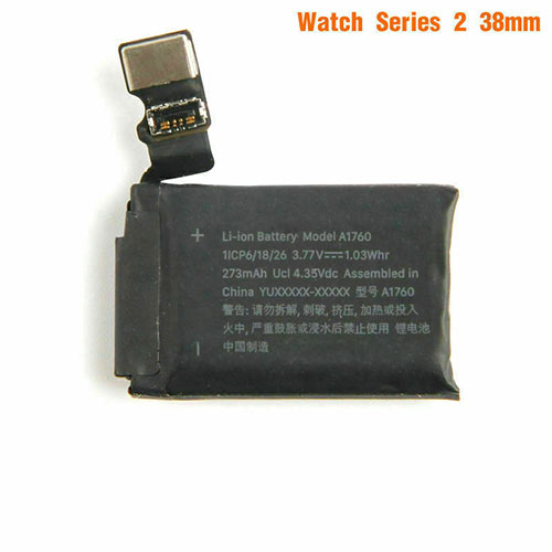 Apple Watch Series 2 273mAh/1.03Wh 3.77V/4.35V laptop akkus