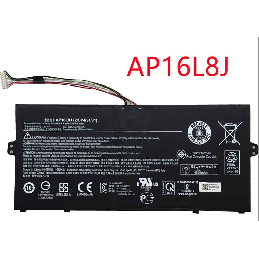 AP16L8J laptop akkus