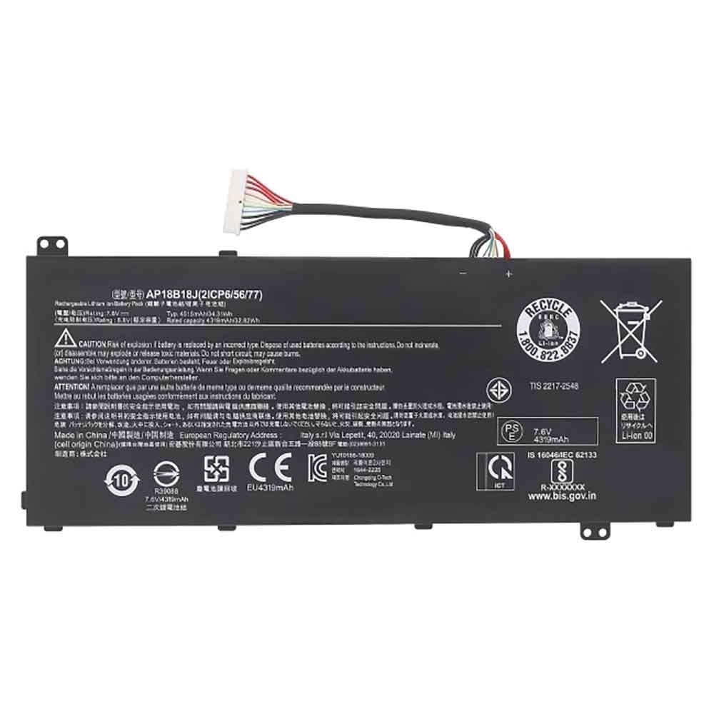 Batterie pour Acer AP18B18J