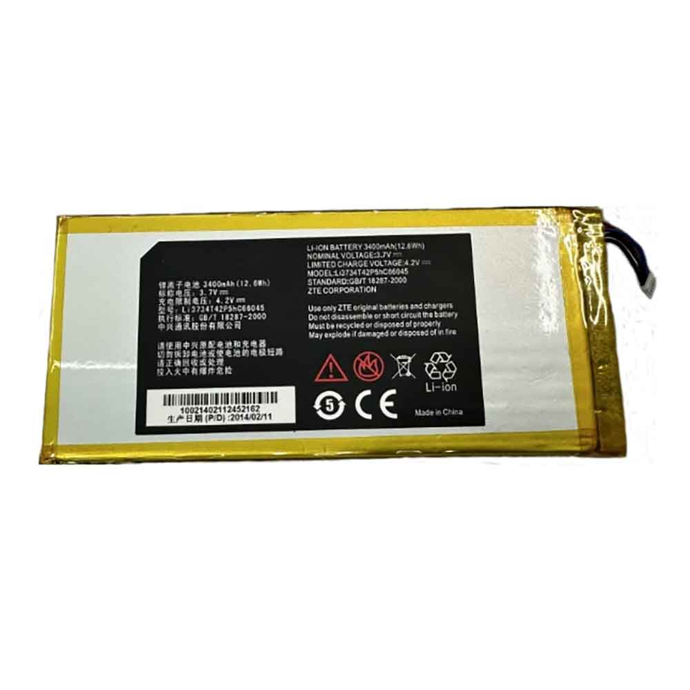 Batterie pour ZTE Li3734T42P5hc66045