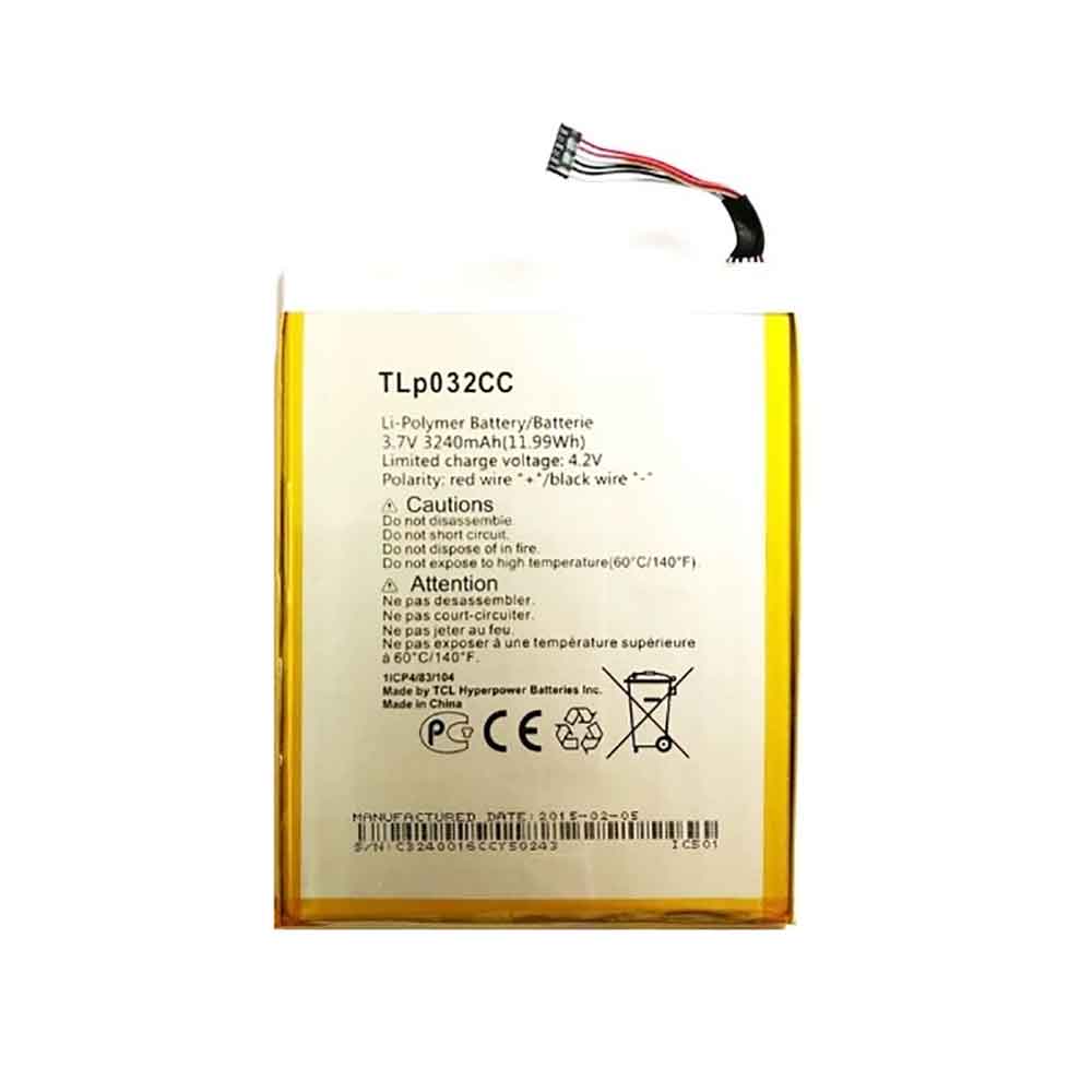 Batterie pour Alcatel TLp032CC