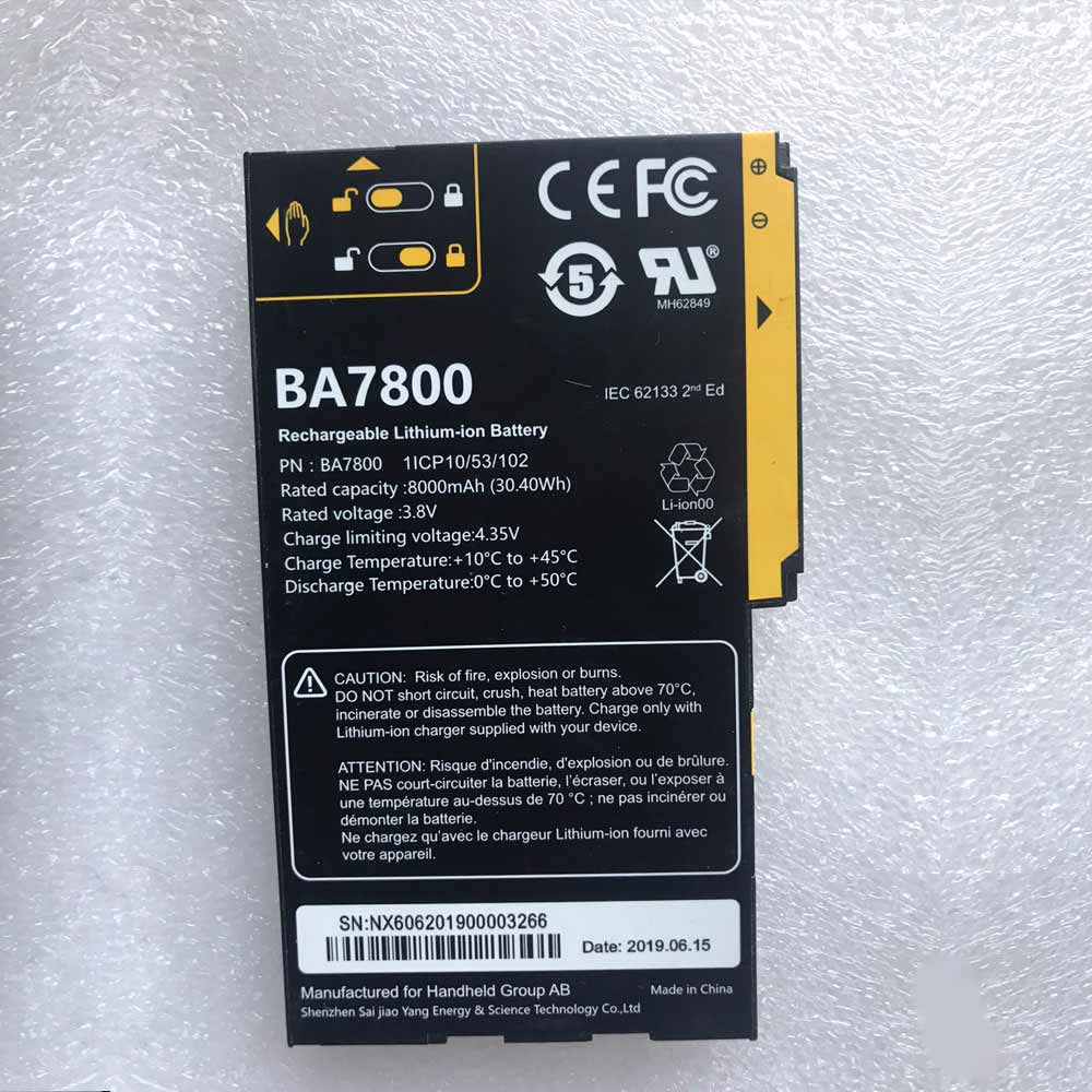 BA7800 30.4Wh 8000mAh 3.8V/4.3V laptop akkus