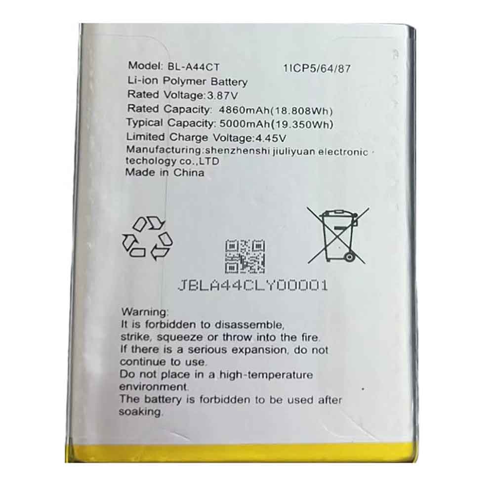 Batterie pour Koobee BL-A44CT