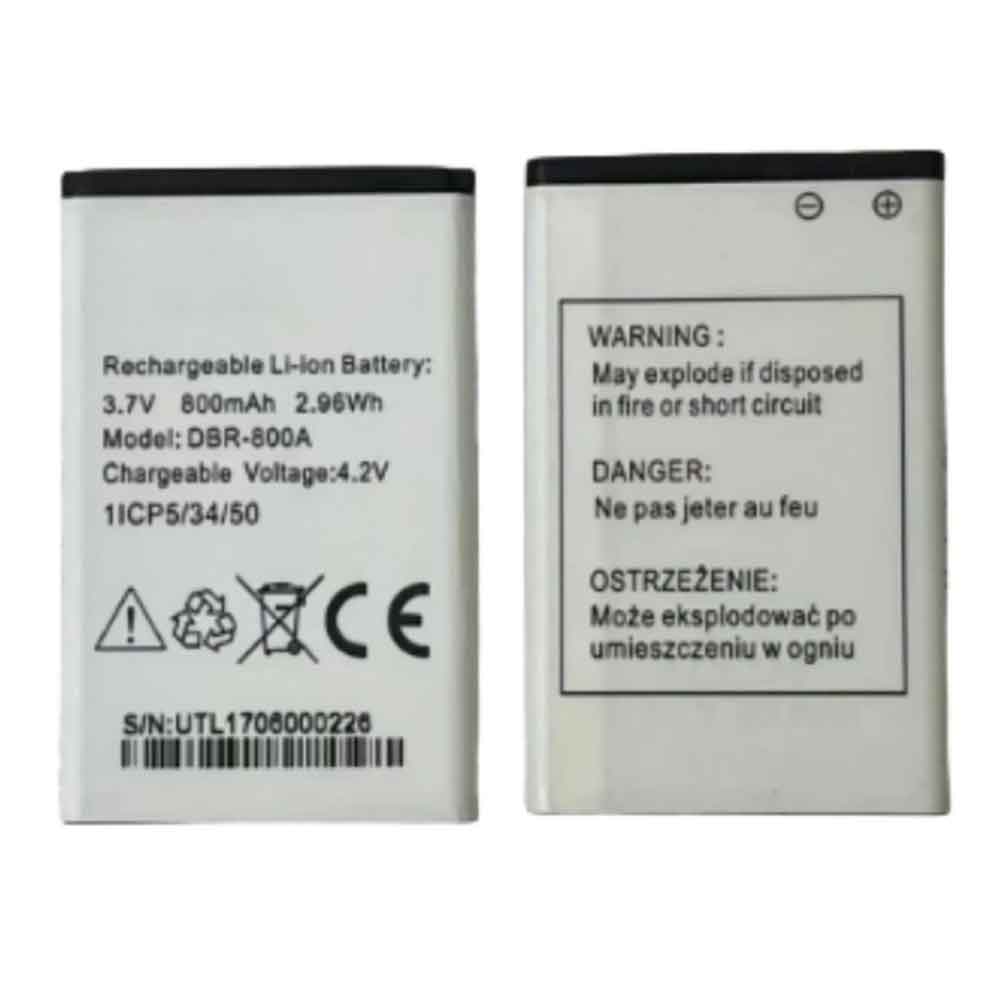 Batterie DBR-800B 900mAh pour téléphone portable Doro 1350 / 6530