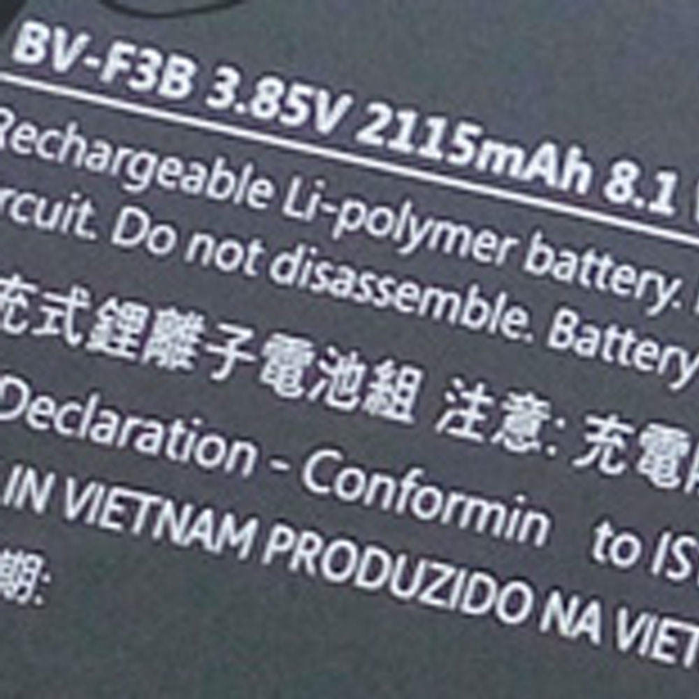 BV-F3B  Batterie