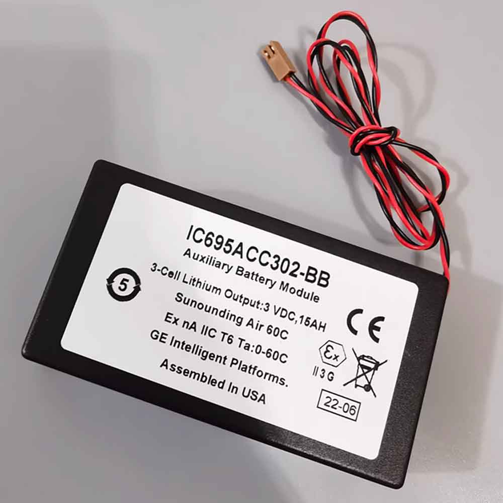 Batterie pour Fanuc IC695ACC302-BB