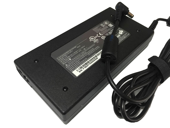 19.5V 6.15A 120W  (ref to the picture). Chicony Laptop AC Adapter