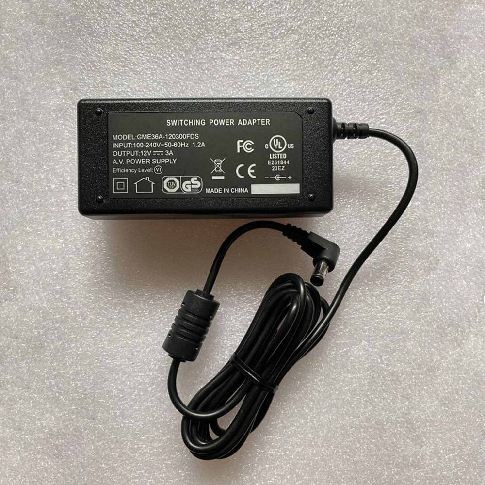 1 X Power Cord 12V 3A 36W AC adapter