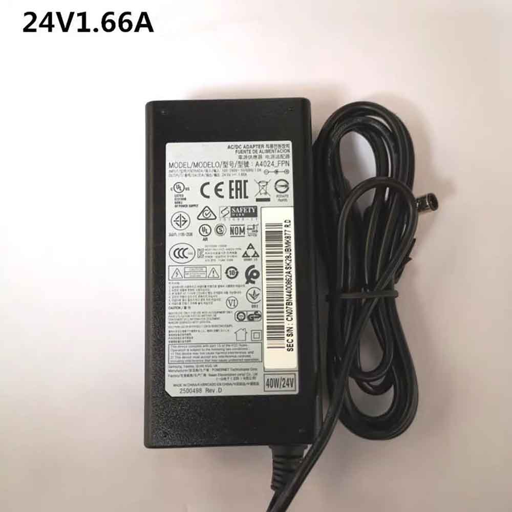 24V 1.66A 40W Samsung A4024_FPN adapter