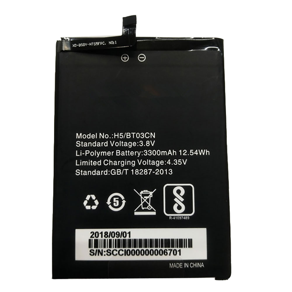 Batterie pour HOMTOM H5/BT03CN