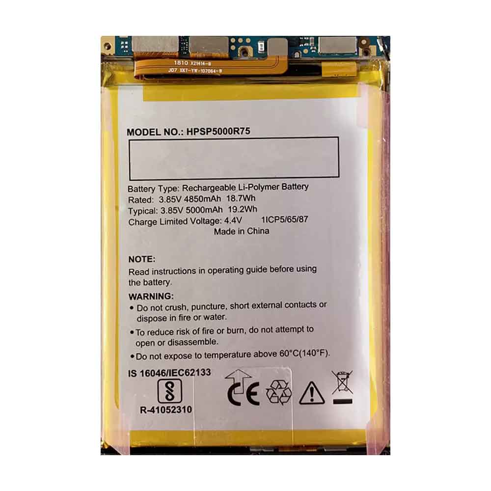 Batterie pour Panasonic HPSP4000R75