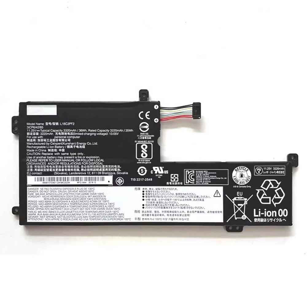 Batterie pour Lenovo L18C3PF2