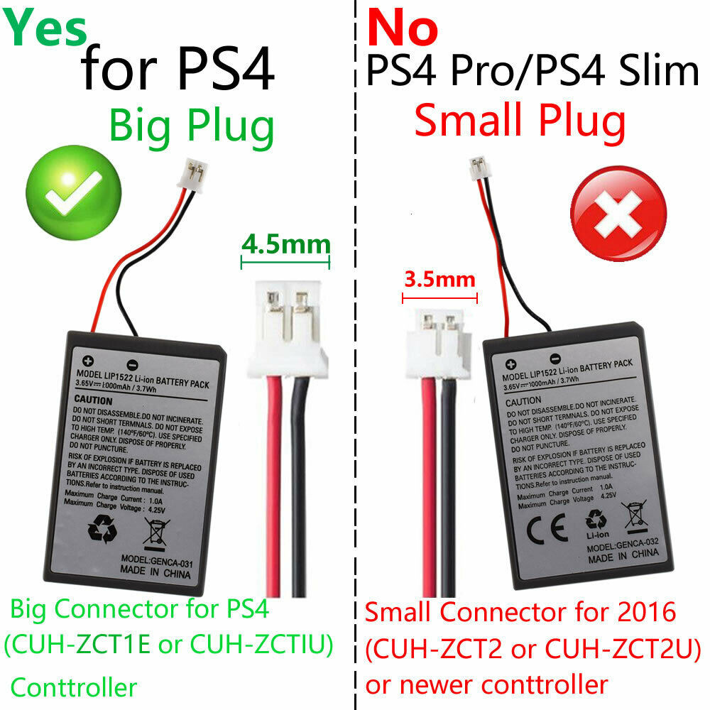 SONY PS4 DualShock 4 Controller akku