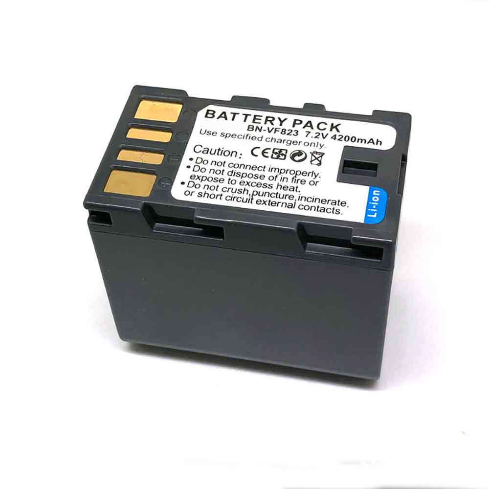 3,6V 9,6Wh Li-Ion noir batterie compatible pour JVC type BN-VG114E 2670mAh 