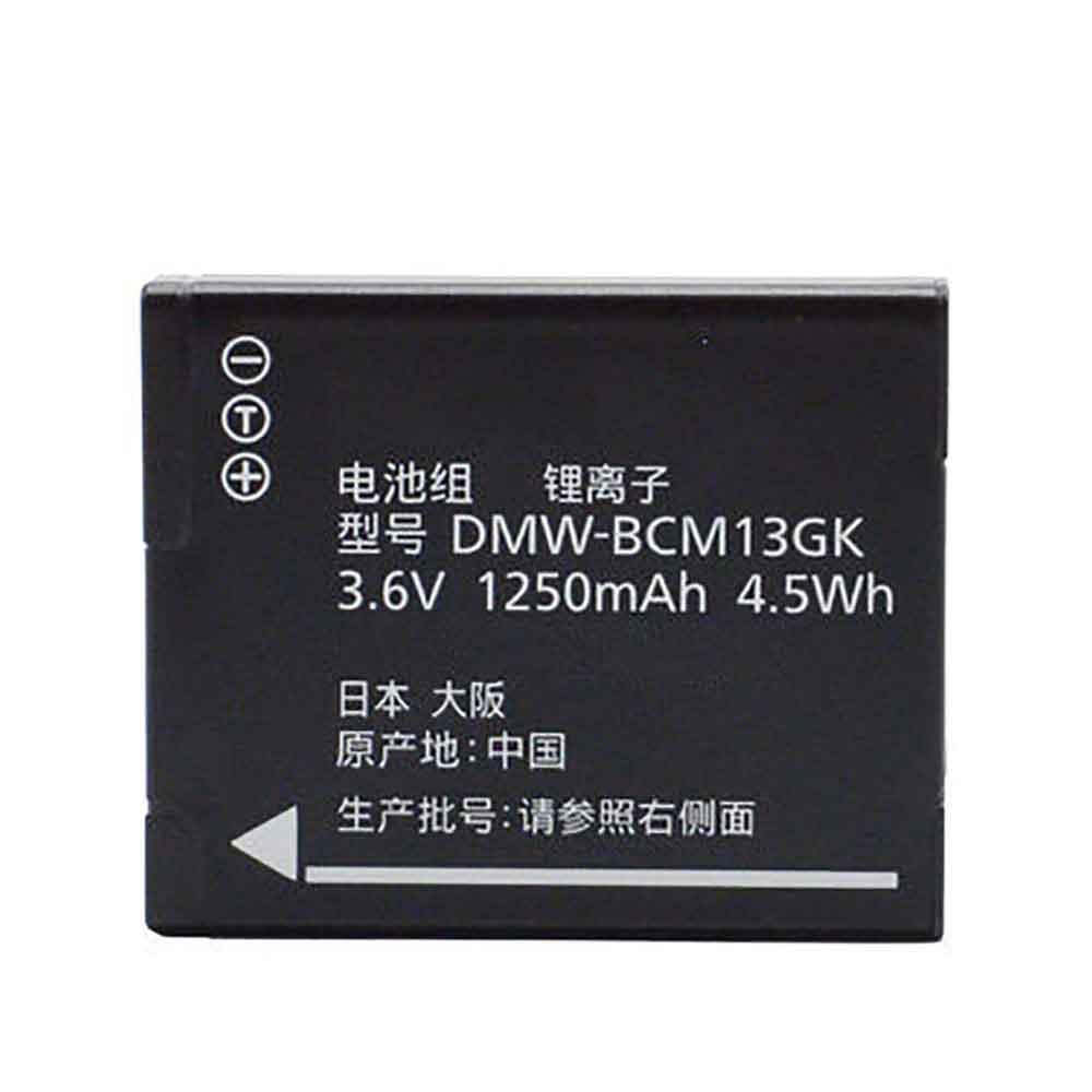 3.6V Panasonic DMW-BCM13GK Akkus