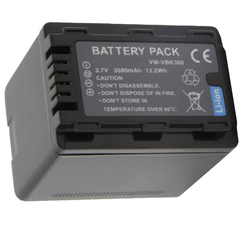 Batterie pour Panasonic VW-VBK360
