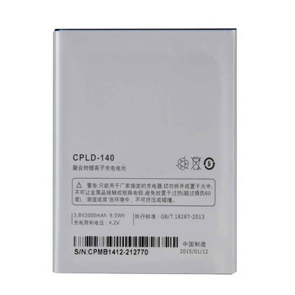 3.8V Coolpad CPLD-140 Akkus