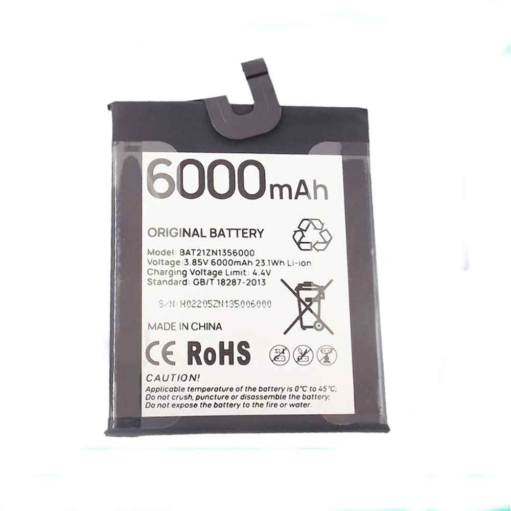Batterie pour Doogee BAT21ZN1356000