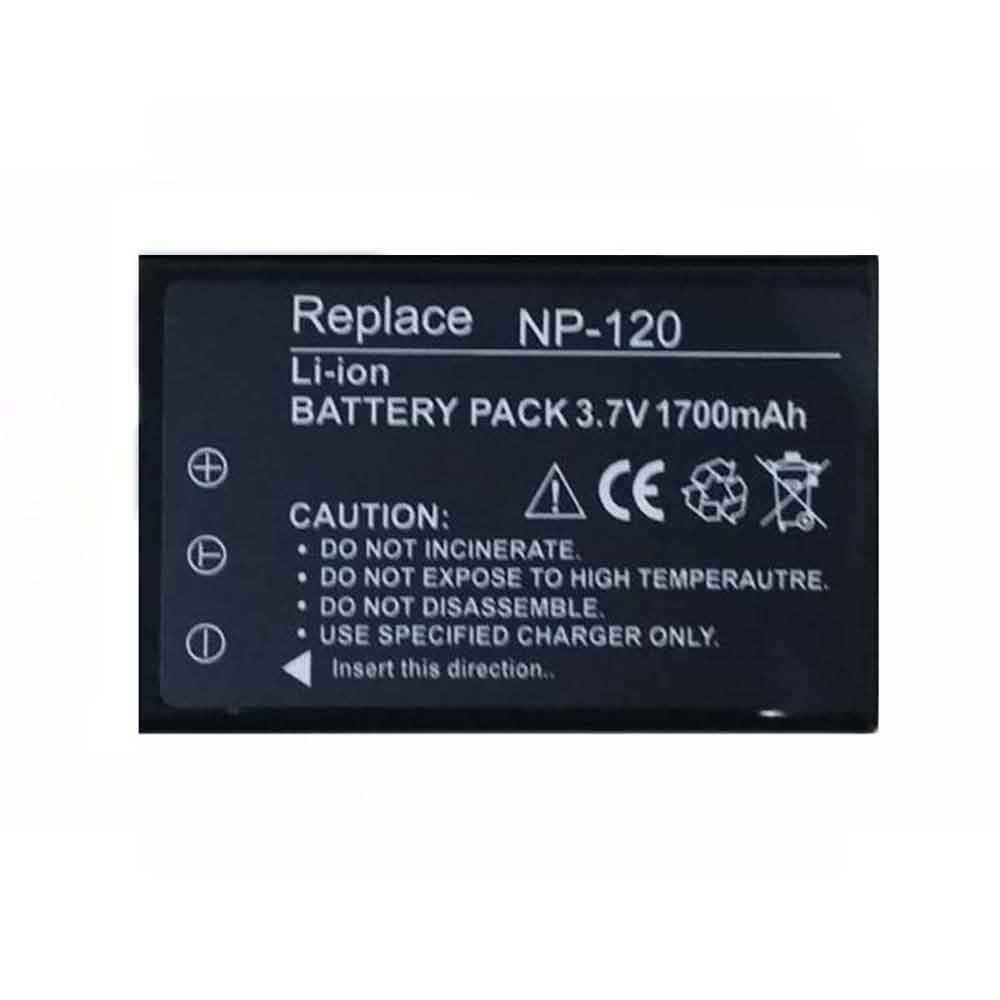 NP-120 1700mAh 3.7V laptop akkus