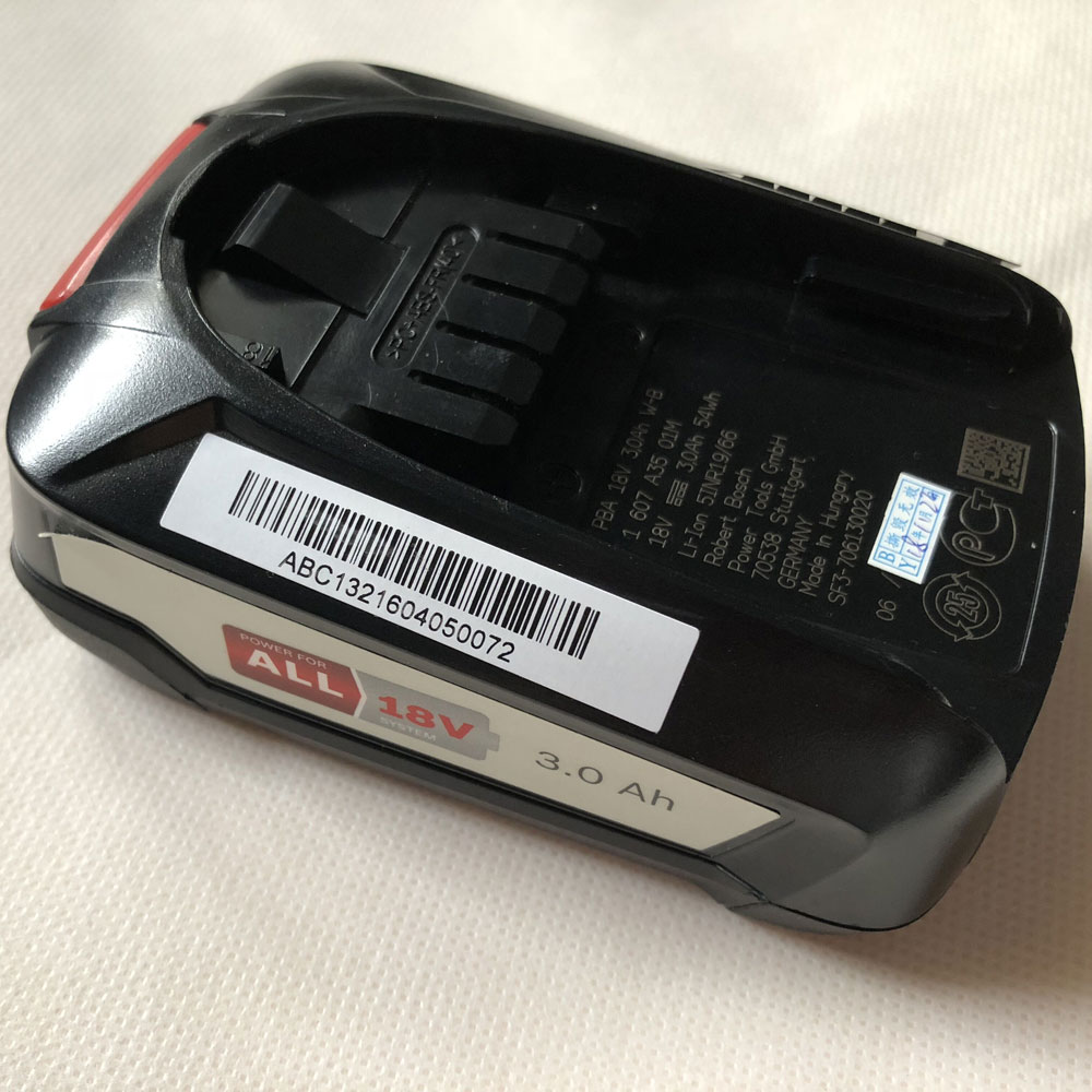 Batterie Bosch pba 3.0Ah 18V - pba Autres batterie pour BOSCH PBA 18V 3.0Ah  W-B