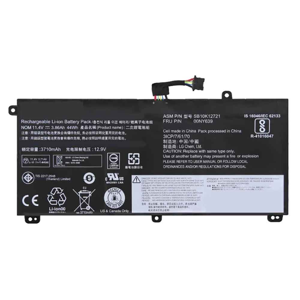 Batterie pour Lenovo SB10K12721