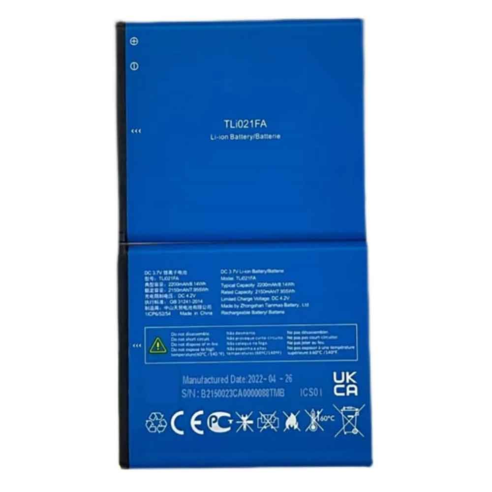 Batterie pour Alcatel TLi021FA