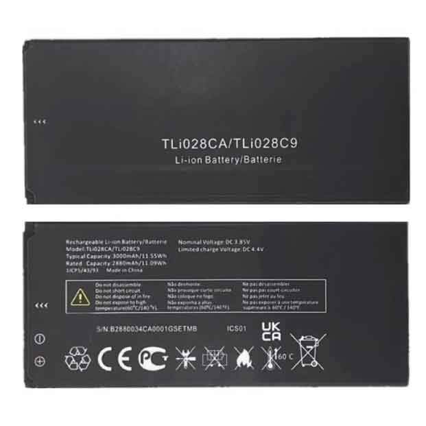 Batterie pour Alcatel TLi028CA/TLi028C9