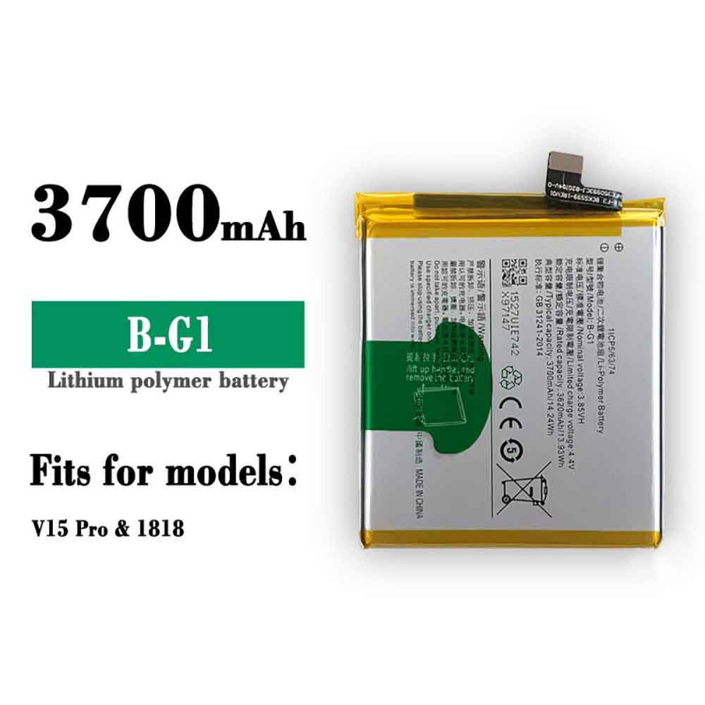 B-G1 3620mAh/13.93WH 3.85V 4.4V laptop akkus