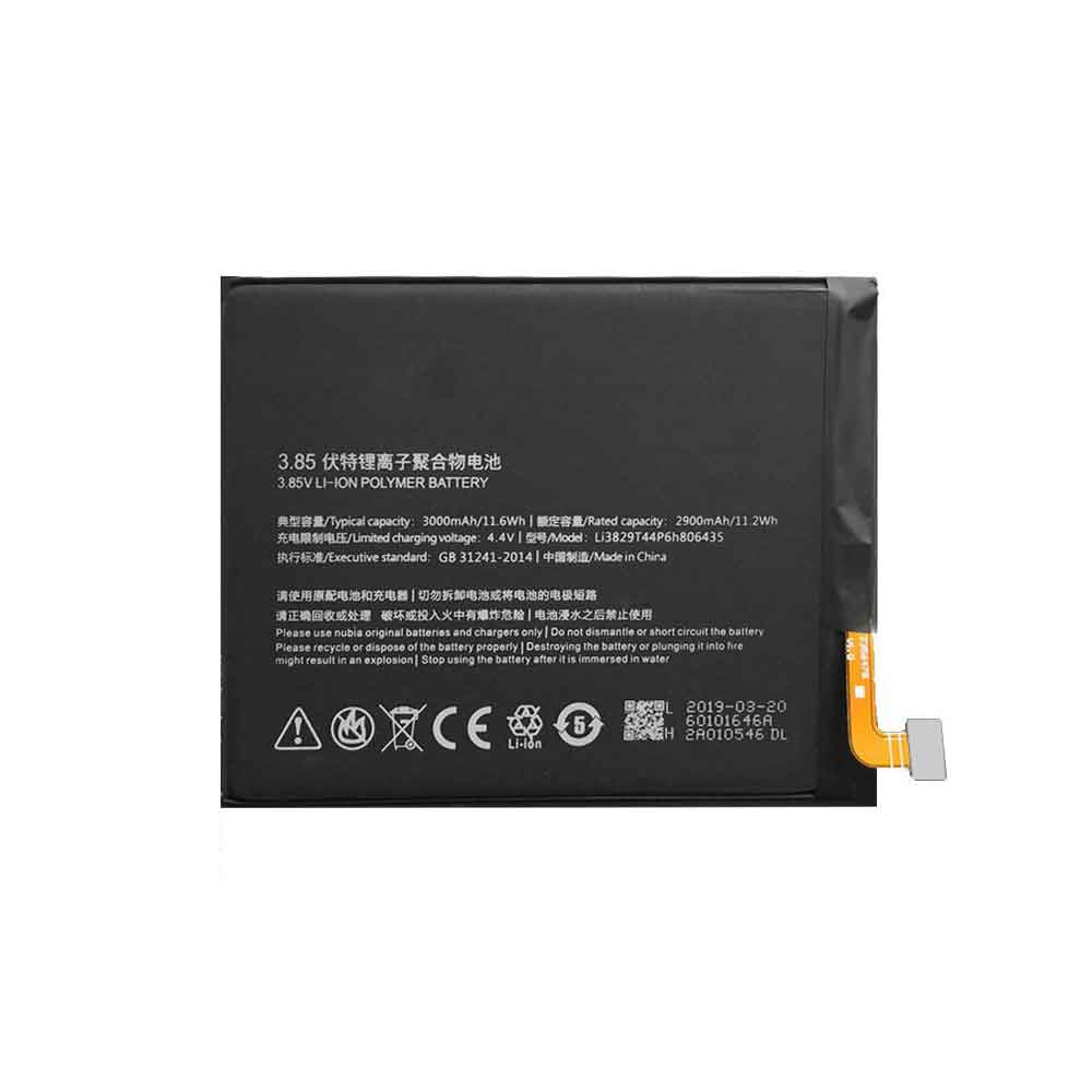 Batterie pour ZTE Li3829T44P6h806435