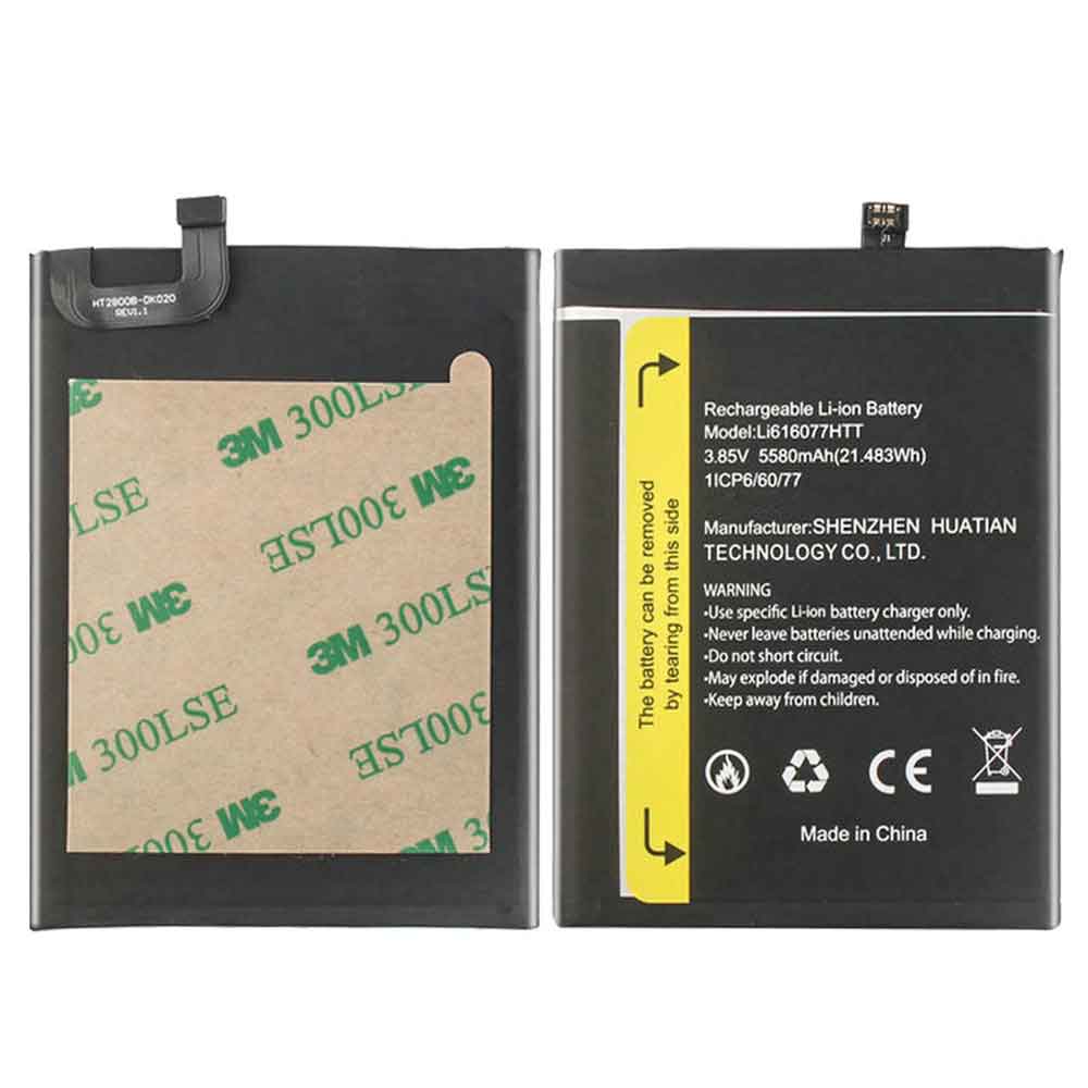 Batterie pour Blackview Li616077HTT