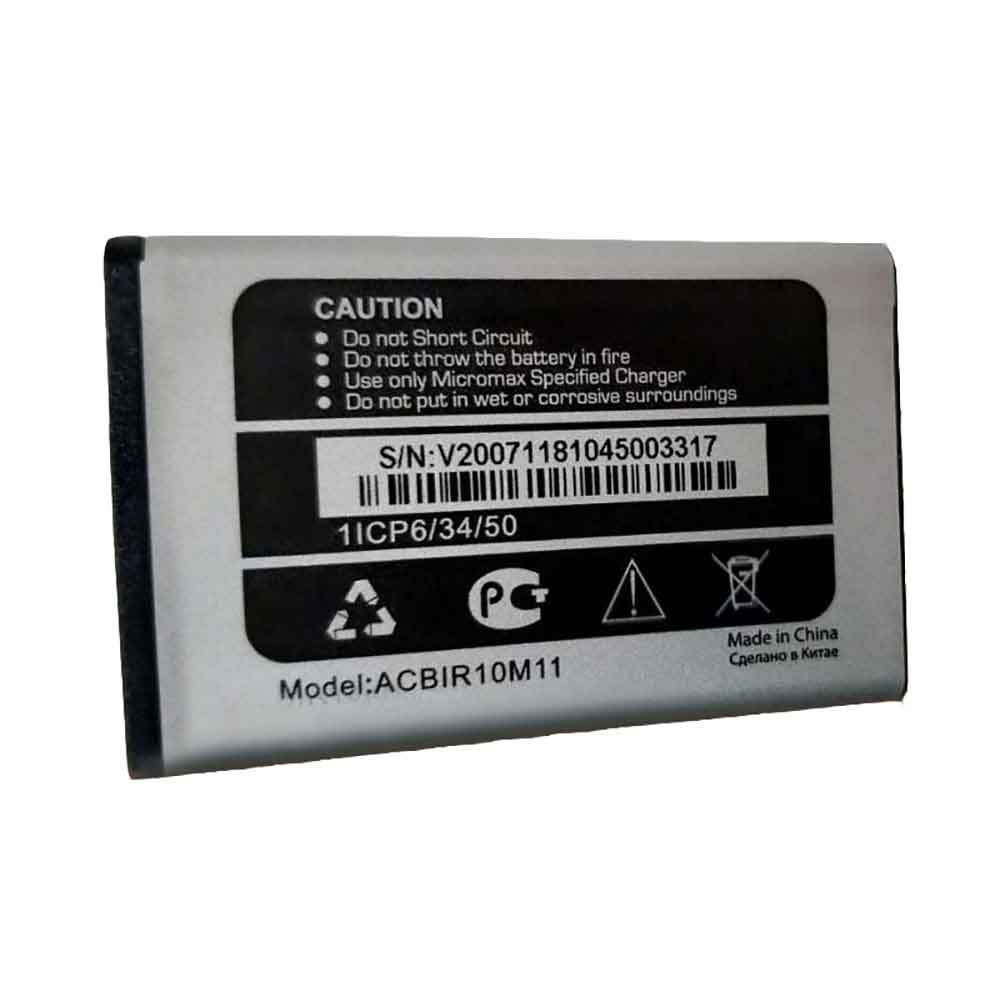 Batterie pour Micromax ACBIR10M11